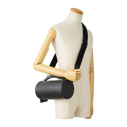 Louis Vuitton Shoulder Bag Soft Porochon PM Black