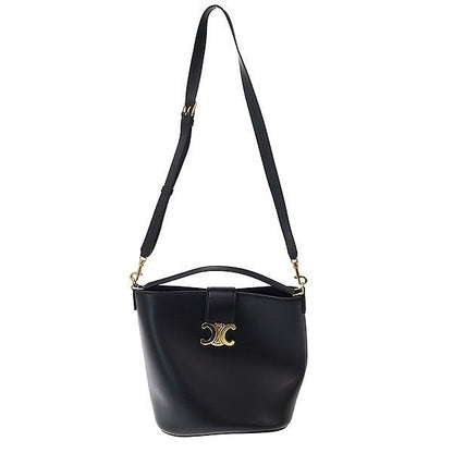 Celine Louis Bucket Bag Medium Black