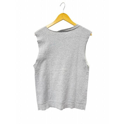 Dior Homme Era Graphic Sleeveless Sweatshirt Gray — view 2