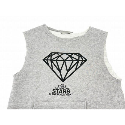 Dior Homme Era Graphic Sleeveless Sweatshirt Gray — view 3