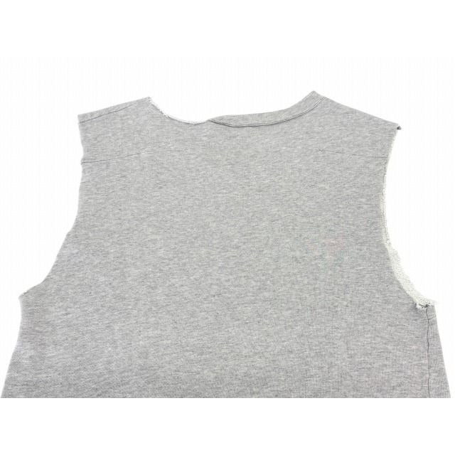 Dior Homme Era Graphic Sleeveless Sweatshirt Gray — view 4