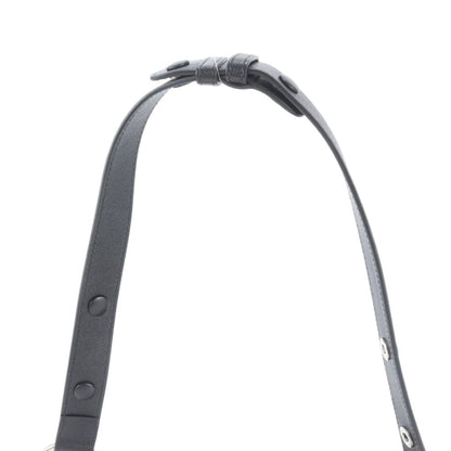 Gucci Blanc Di Leather Shoulder Bag Hand Black — view 2