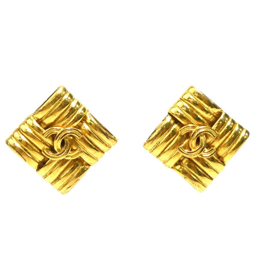 Chanel Earrings Coco Mark
