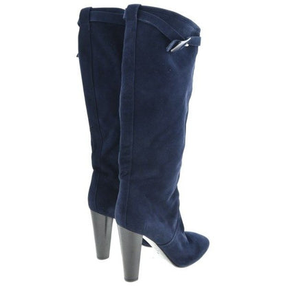 Hermes Boots Blue — view 2