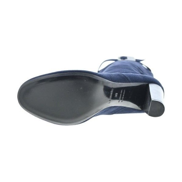 Hermes Boots Blue — view 3