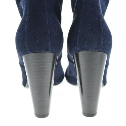 Hermes Boots Blue — view 8
