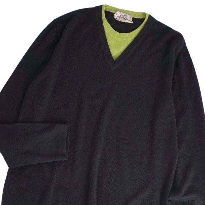 Hermes Knit Sweater Long Sleeve Cashmere — view 2