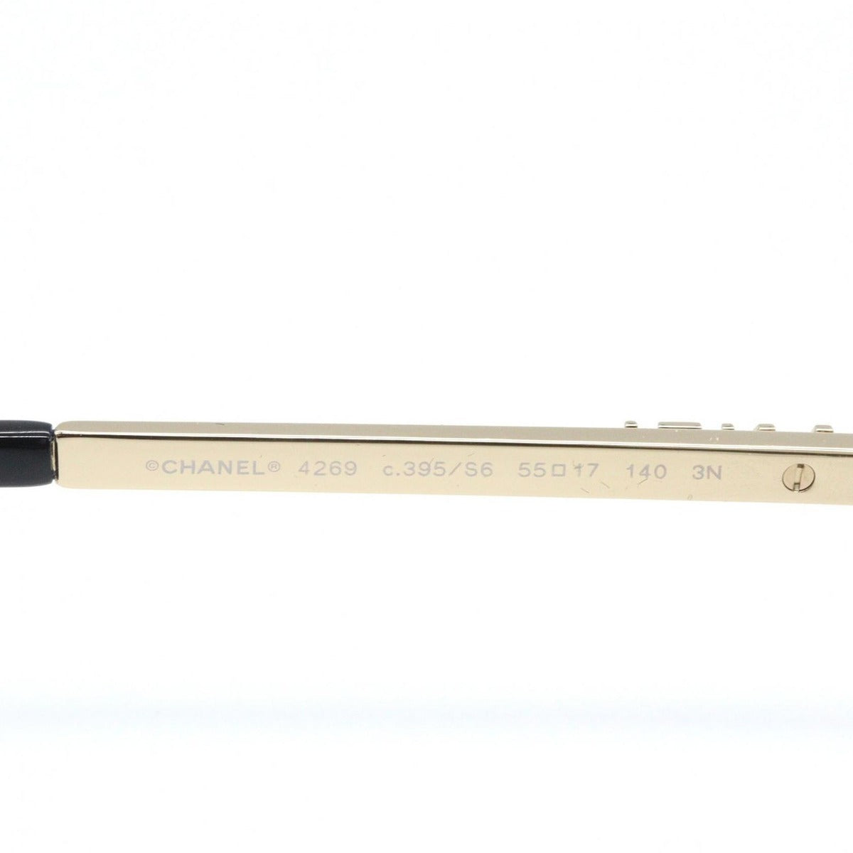Chanel Sunglasses 395 S6 Gold — view 4
