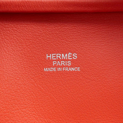 Hermes Handbag Mini Prum Vorsift Capucines Silver Hardware Svhardware Q