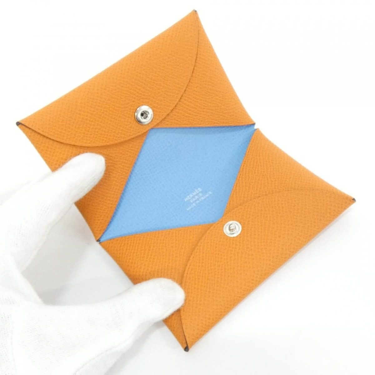 Hermes Calvi Verso Card Case — view 2