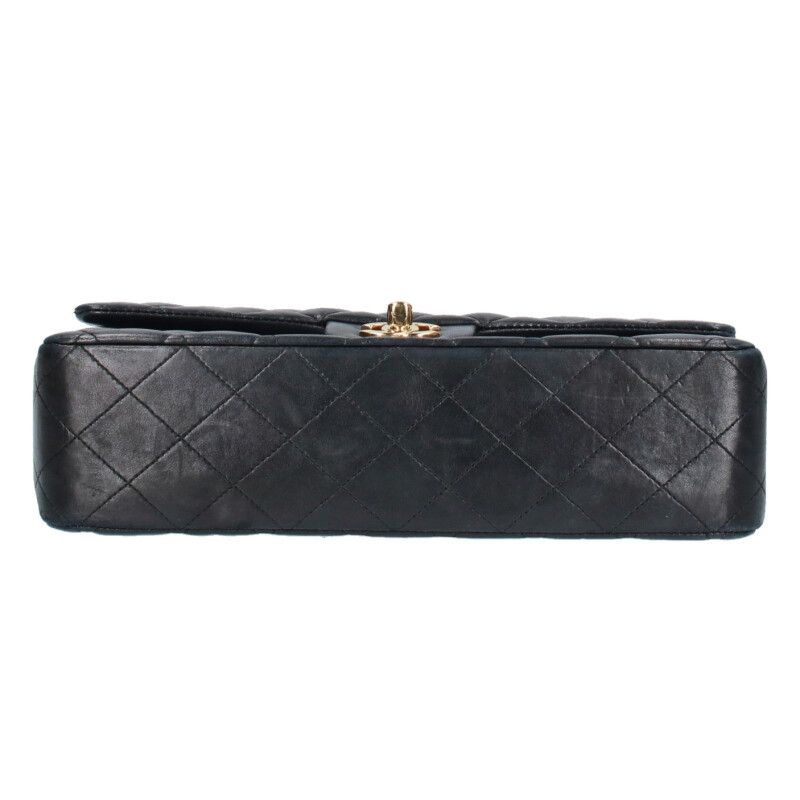 Chanel Matelasse 25 W Flap Lamb Skin Chain Shoulder Bag Women 25