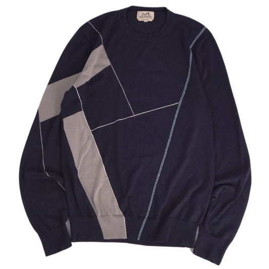 Hermes Knit Sweater Long Sleeve Cashmere