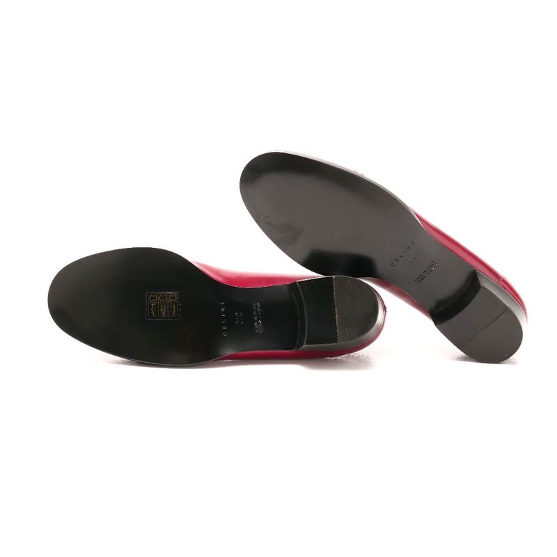 Celine Loafer Size 37 C Macadam Logo Coin Loafer Leather Shoes 20250722 Ra5637