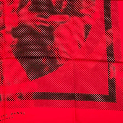 Hermes Carre 90 Josephine Dance Scarf Red Silk