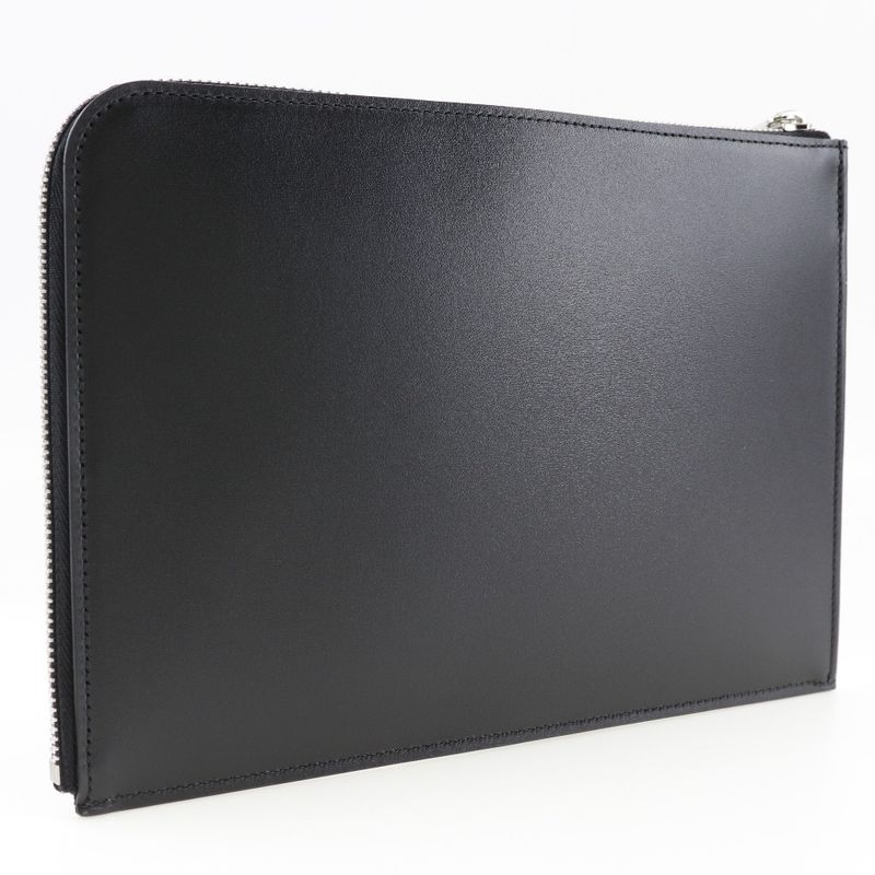 Louis Vuitton Pochette Jules PM Nomade R99303 Calf Noir Black Unisex Clutch Bag