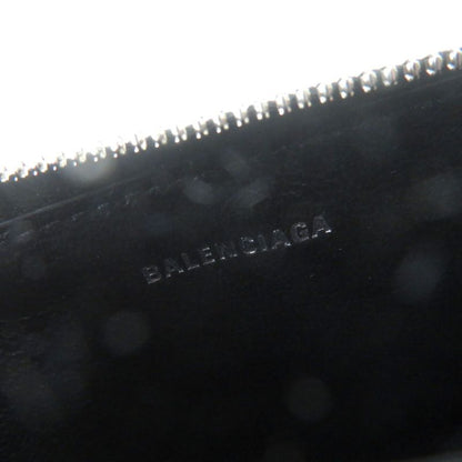 Balenciaga 640535 CASH Leather Bbmonogram Logo Print Fragment Case Card Holder