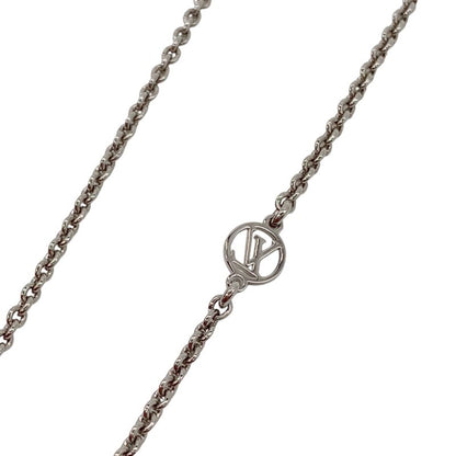 1605 Louis Vuitton Escential V Silver Necklace M63197 Louis Vuitton
