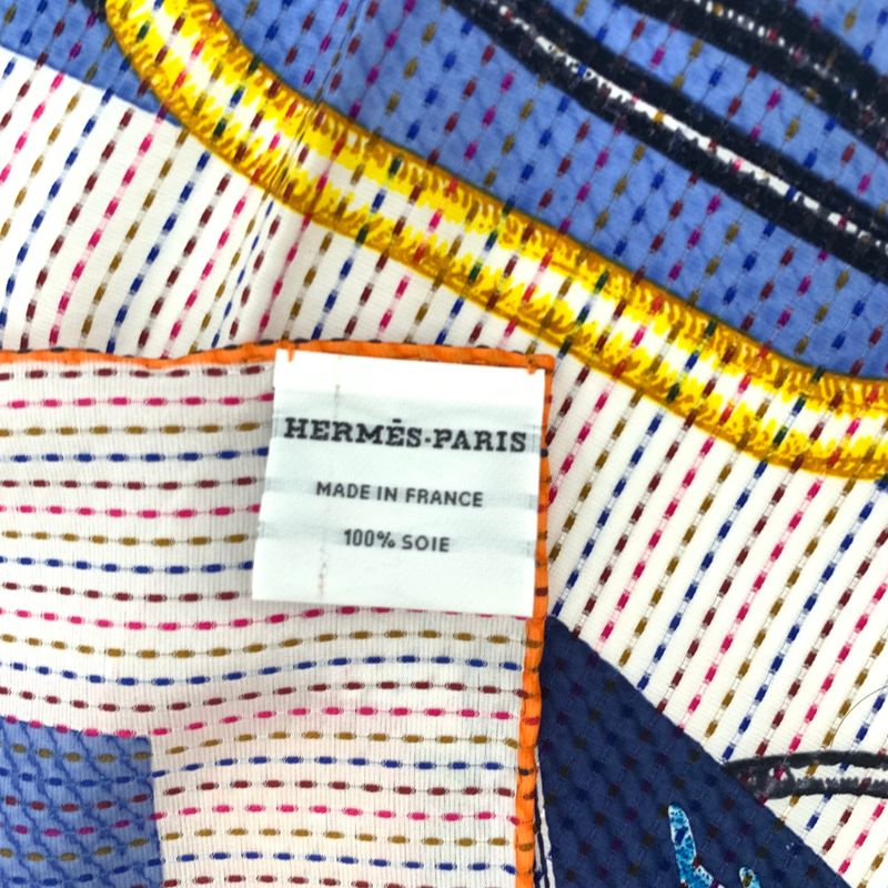 Class Hermes Carre 70 Cheval Oscope NEON Cheval Scope Neon Pointier