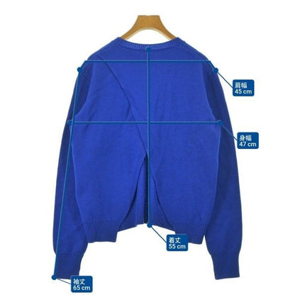 Celine Knit Sweater Cashmere Blue — view 6