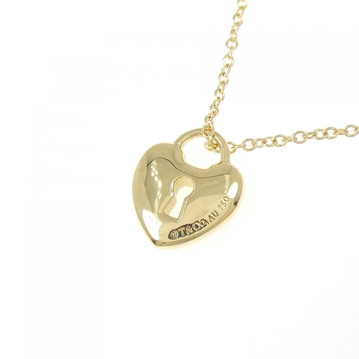 Tiffany & Co Heartlock Mini Necklace — view 4