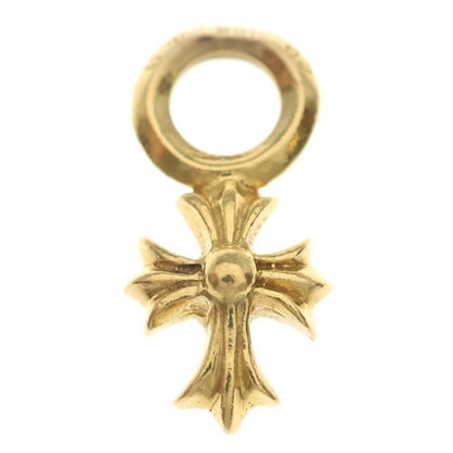 Chrome Hearts 22k Stack CH Cross Charm Pendant Top Gold