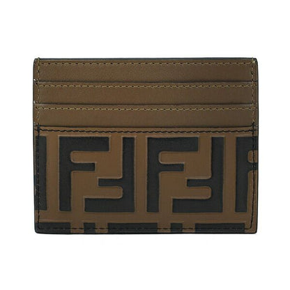 Fendi Card Case F Is Fendi Brown