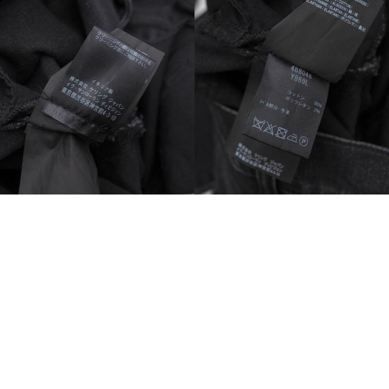 Saint Laurent Paris Denim Pants Size 27 Skinny Stretch Washed Made In Italy