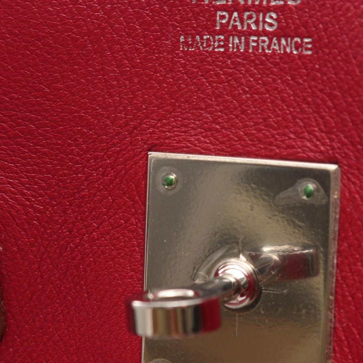 Hermes Handbag Birkin 35 Ruby Leather — view 15