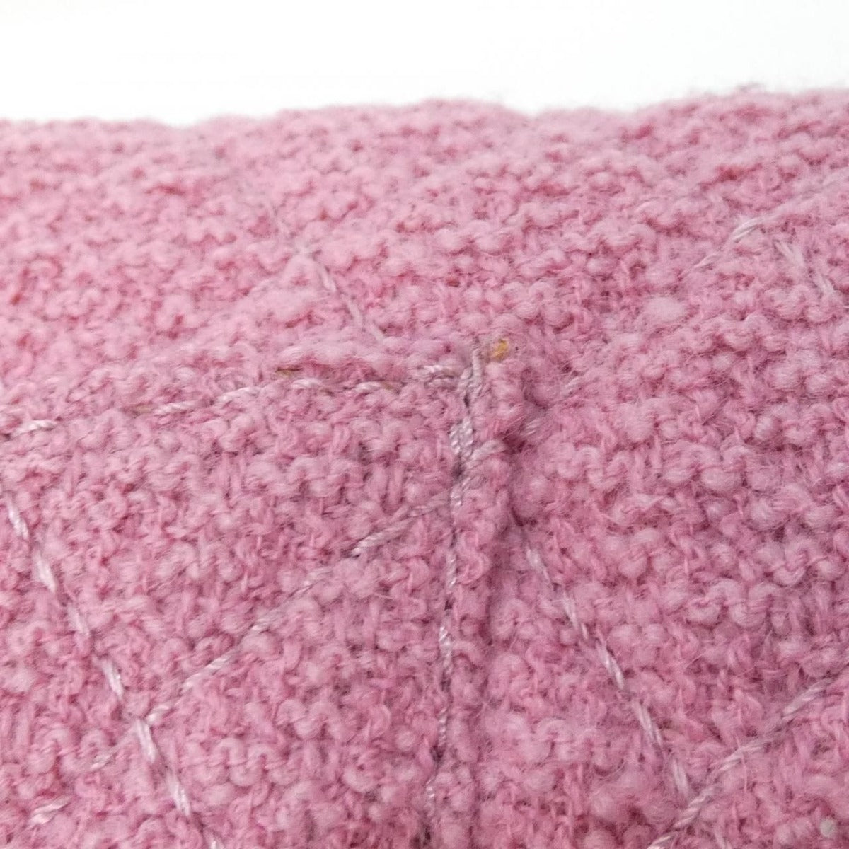 Chanel Shoulder Bag Tweed Pink — view 4