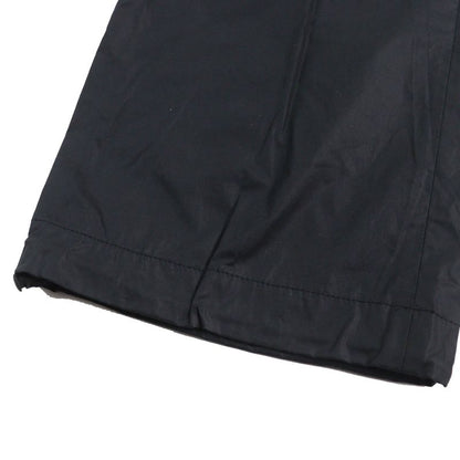 Fendi 2021 Fb0741 AHV5 100% Cotton Logo Buckle Belt Design Easy Pants Black 50