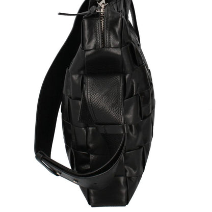 Bottega Veneta Maxi 2-Way Briefcase 629072 Intrecciato Men's Briefcase Black