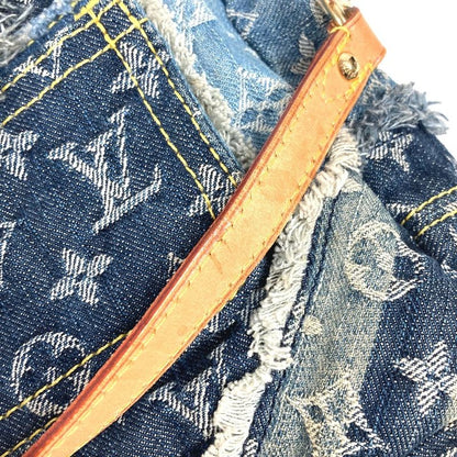Louis Vuitton Shoulder Bag Patchwork Postie M95374 Monogram Denim Canvas Blue