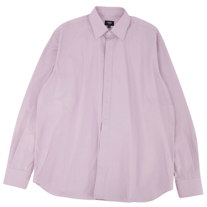 Fendi Shirt 2021 Long Sleeve Cotton Top