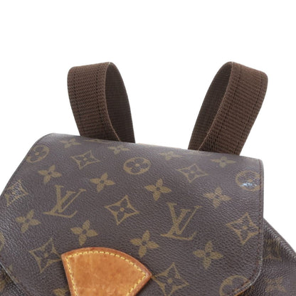 Louis Vuitton Monogram Montsouris GM Leather Backpack — view 2