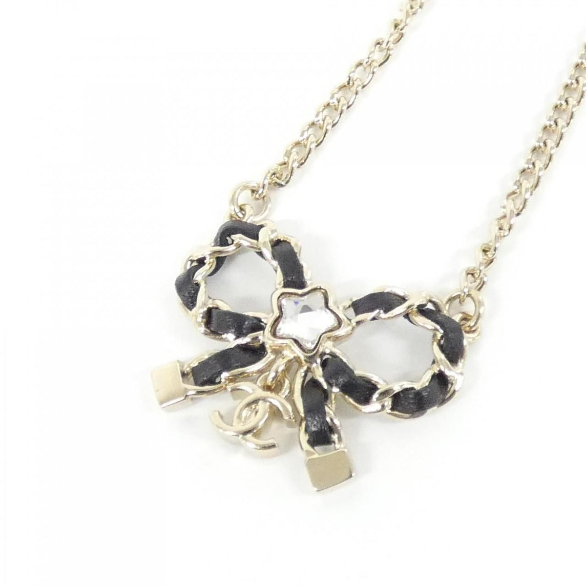Chanel Necklace Black — view 3