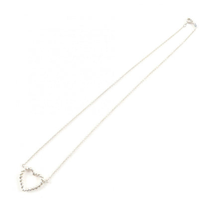 Tiffany & Co. 925 Heart Twist Necklace Pendant Silver — view 4