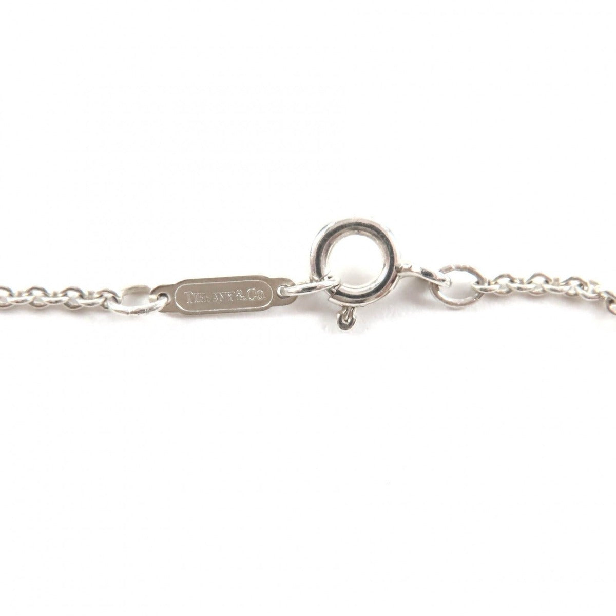 Tiffany & Co. 925 Heart Twist Necklace Pendant Silver — view 6