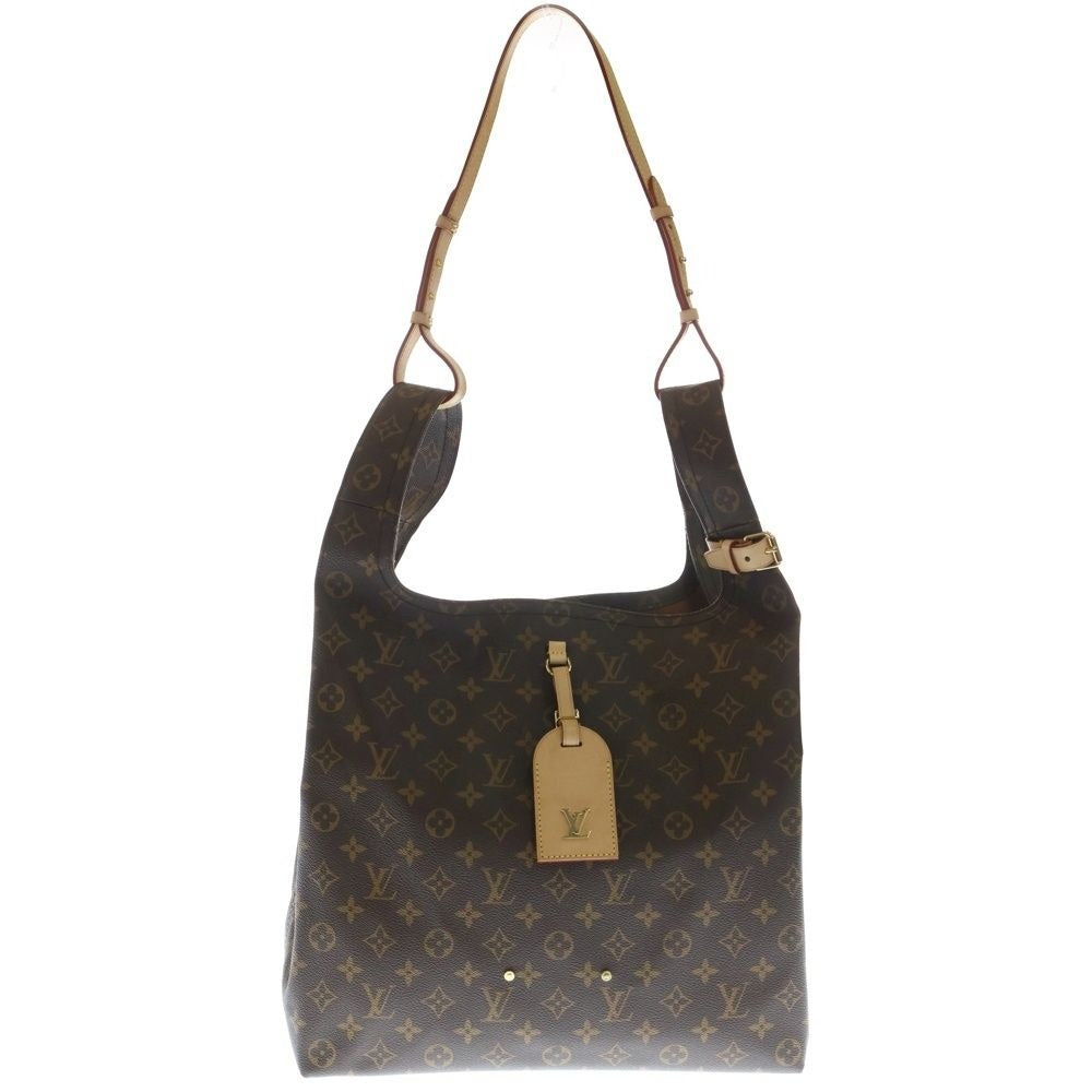 Louis Vuitton Atlantis GM Monogram Leather Shoulder Bag Gold