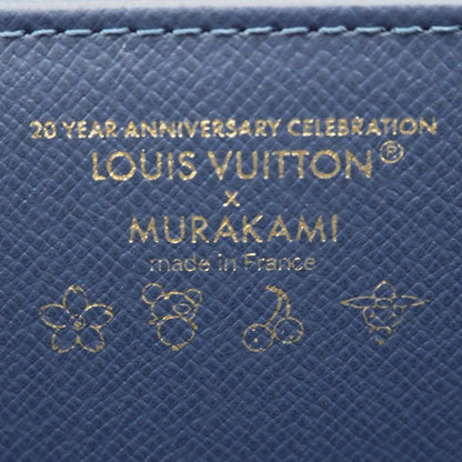 Louis Vuitton LV X Tm Zippy Wallet Monogram Cherry Denim Cotton