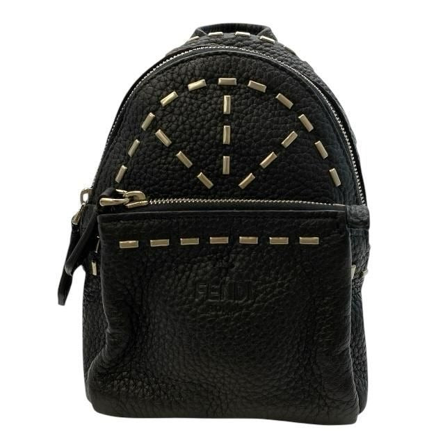 Fendi 7 Ar471 key Holder Charm Bag Small Purse Ring Backpack Logo