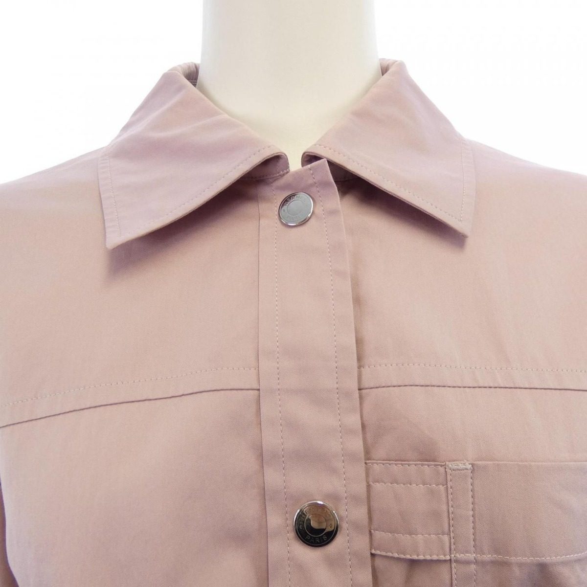 Hermes Clou de Selle Shirt Dress — view 5