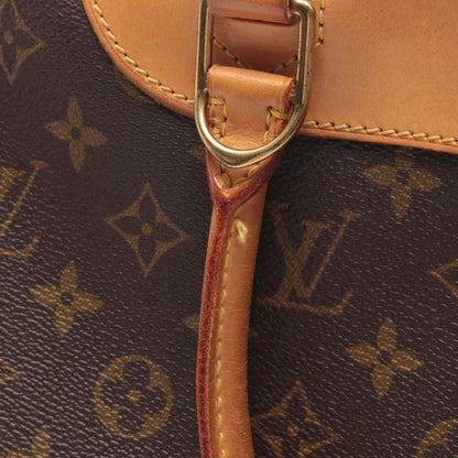 Louis Vuitton Handbag Deauville Bowling Vanity Canvas Leather — view 11