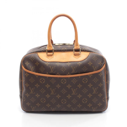 Louis Vuitton Handbag Deauville Bowling Vanity Canvas Leather