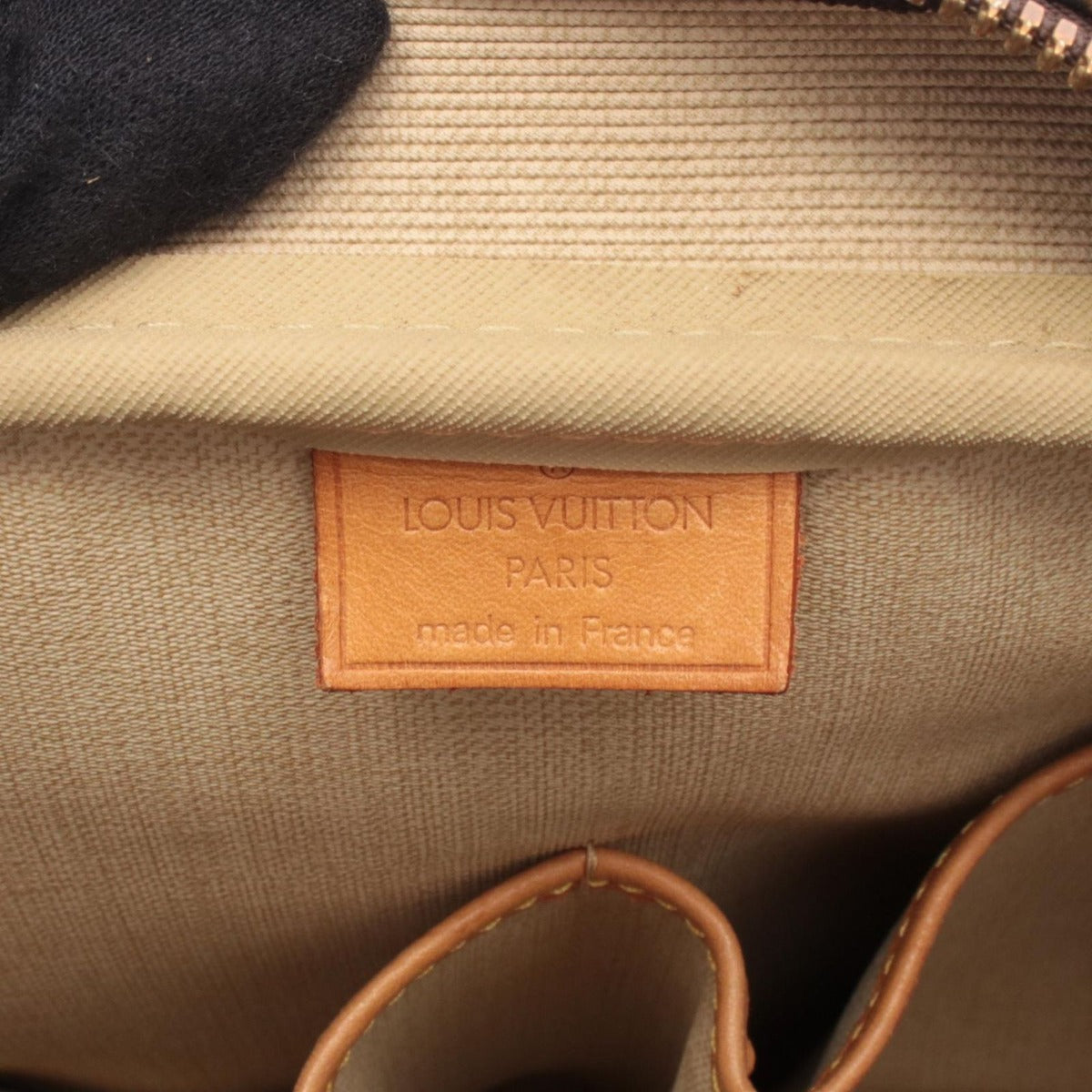 Louis Vuitton Handbag Deauville Bowling Vanity Canvas Leather — view 4