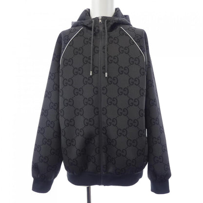 Gucci Web Striped Jumbo GG Zip Jacket xjf 52 Blouson