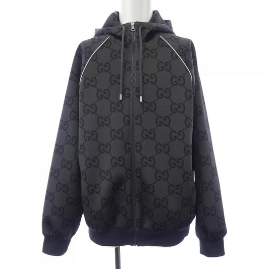 Gucci Web Striped Jumbo GG Zip Jacket xjf 52 Blouson