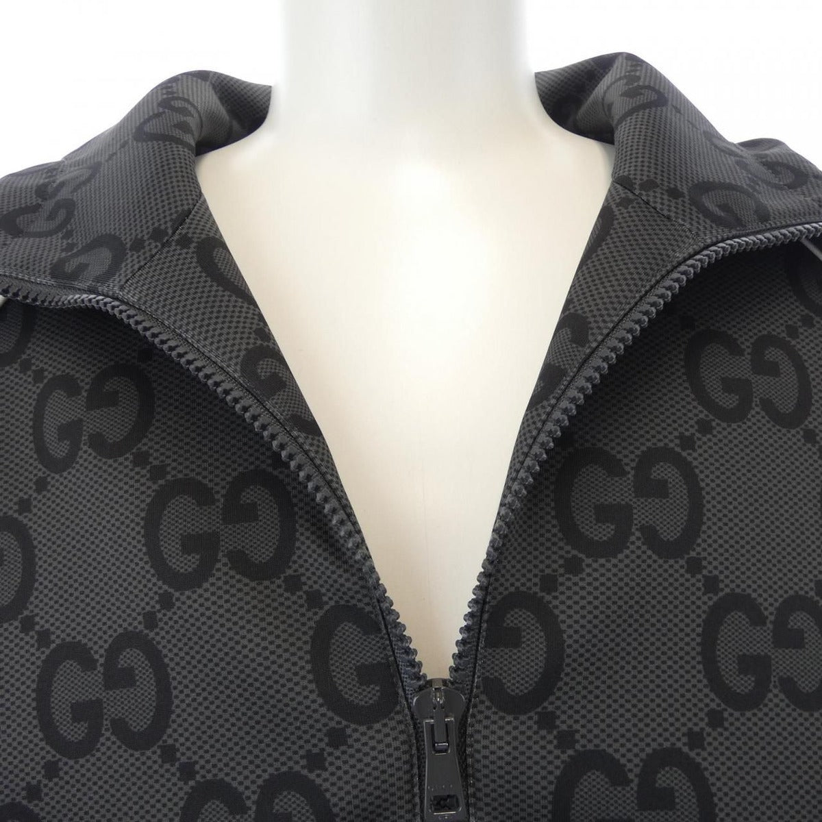 Gucci Web Striped Jumbo GG Zip Jacket xjf 52 Blouson — view 5