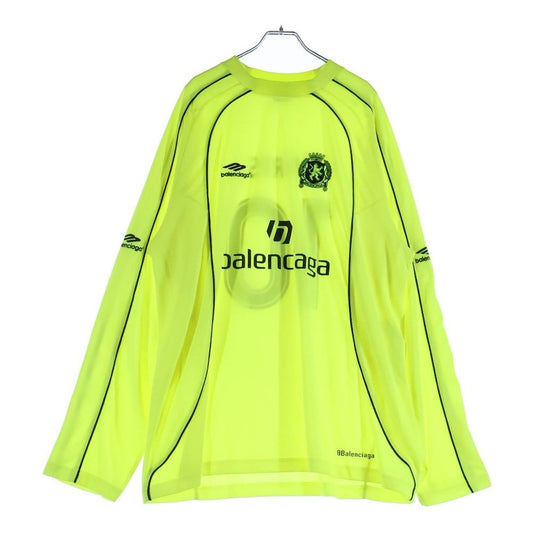 Balenciaga Soccer Paris Front Embroidery Pullover Long Sleeve Sweater