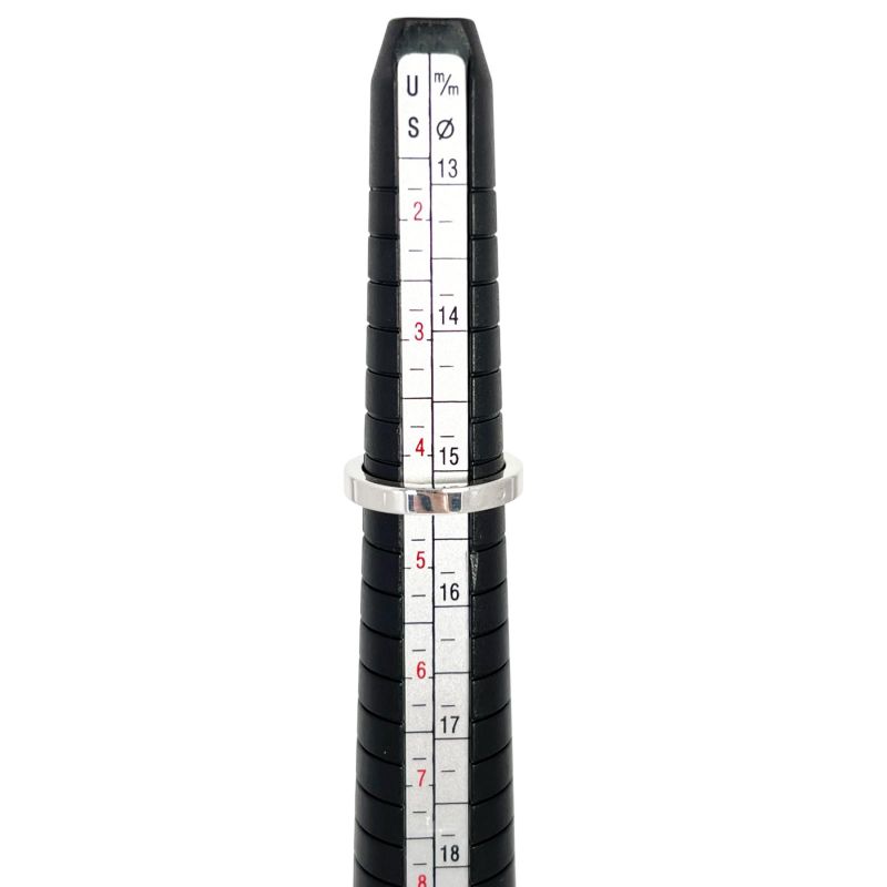 Hermes Ever Chaine D'ancre PM Sv925 Ring - Ring Silver 48 Size Equivalent To