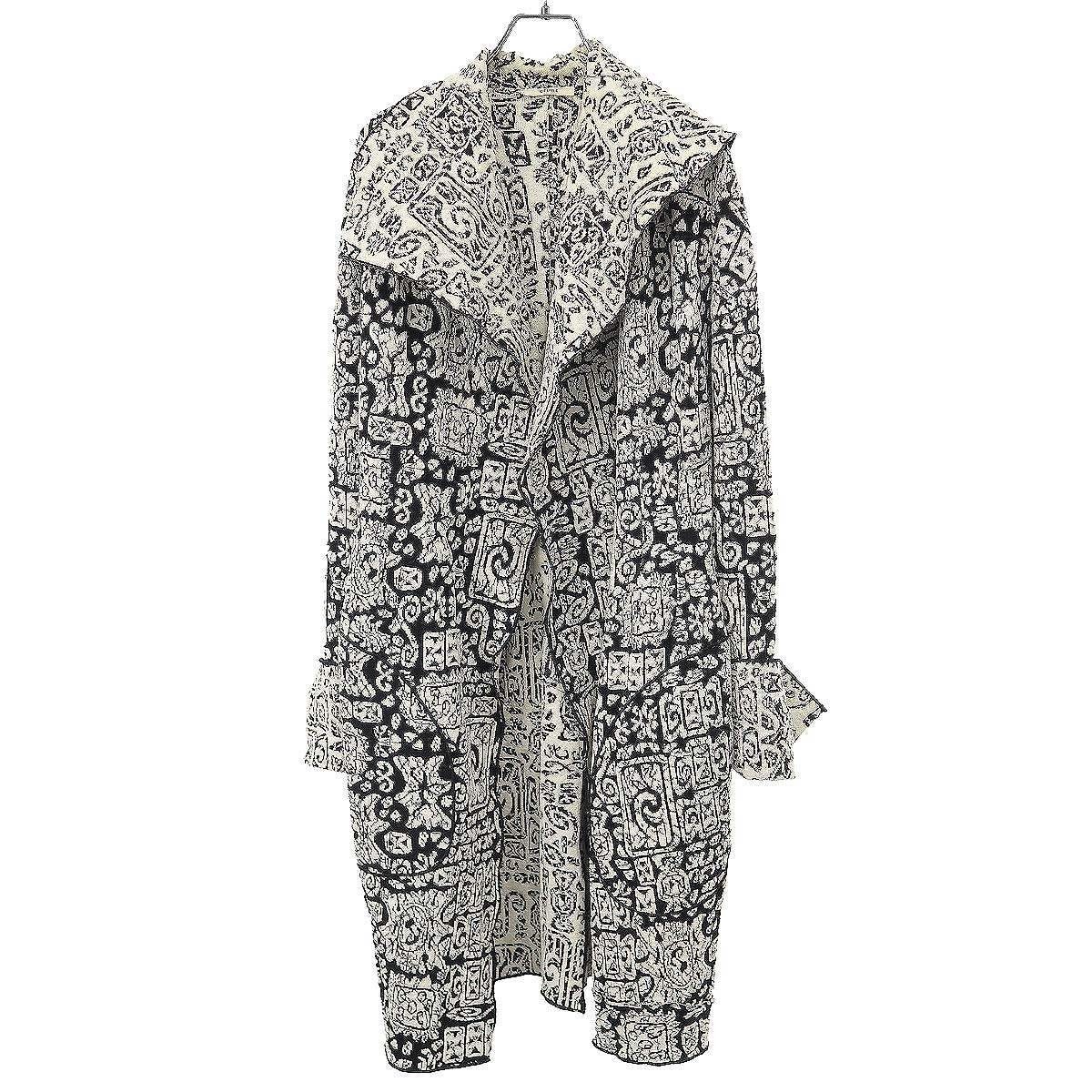Celine by Phoebe Philo Jacquard Coat